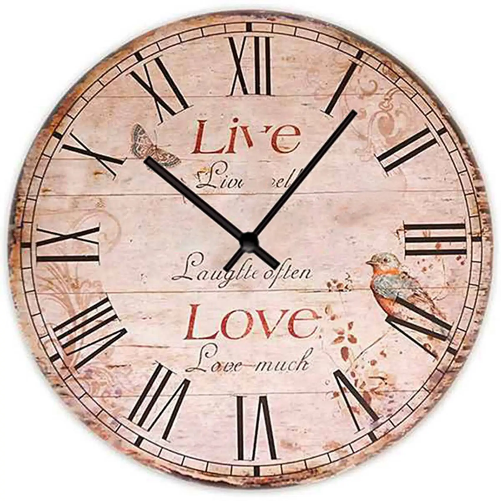 2Set 31MM Long Shaft Quartz Clock Movement Mechanism DIY Clock Mechanism Repair Kit Mechanism Replacement Parts (Black)