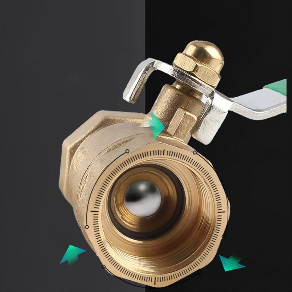 1/3/5 шт. 1/8 "1/4" 3/8 ''1/2 ''G1 дюйма двойная внутренняя резьба латунный клапан разъем шарнир медная труба фитинг муфта адаптер