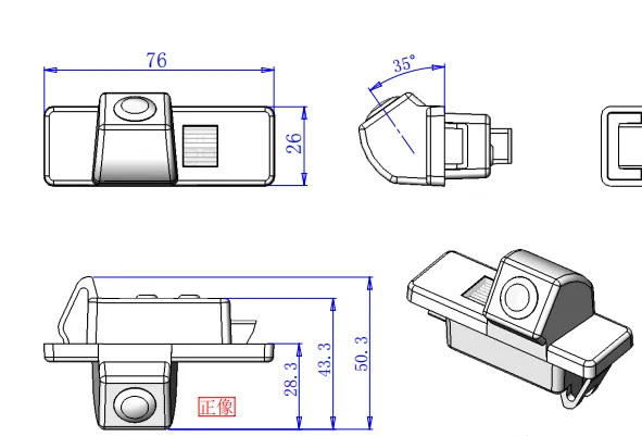 Bornwin For Nissan X-Trail T31 2007~2013/Nissan Qashqai/Dualis J10 J11 AHD 1080P Fisheye 180° Car Reversing Rear View Camera