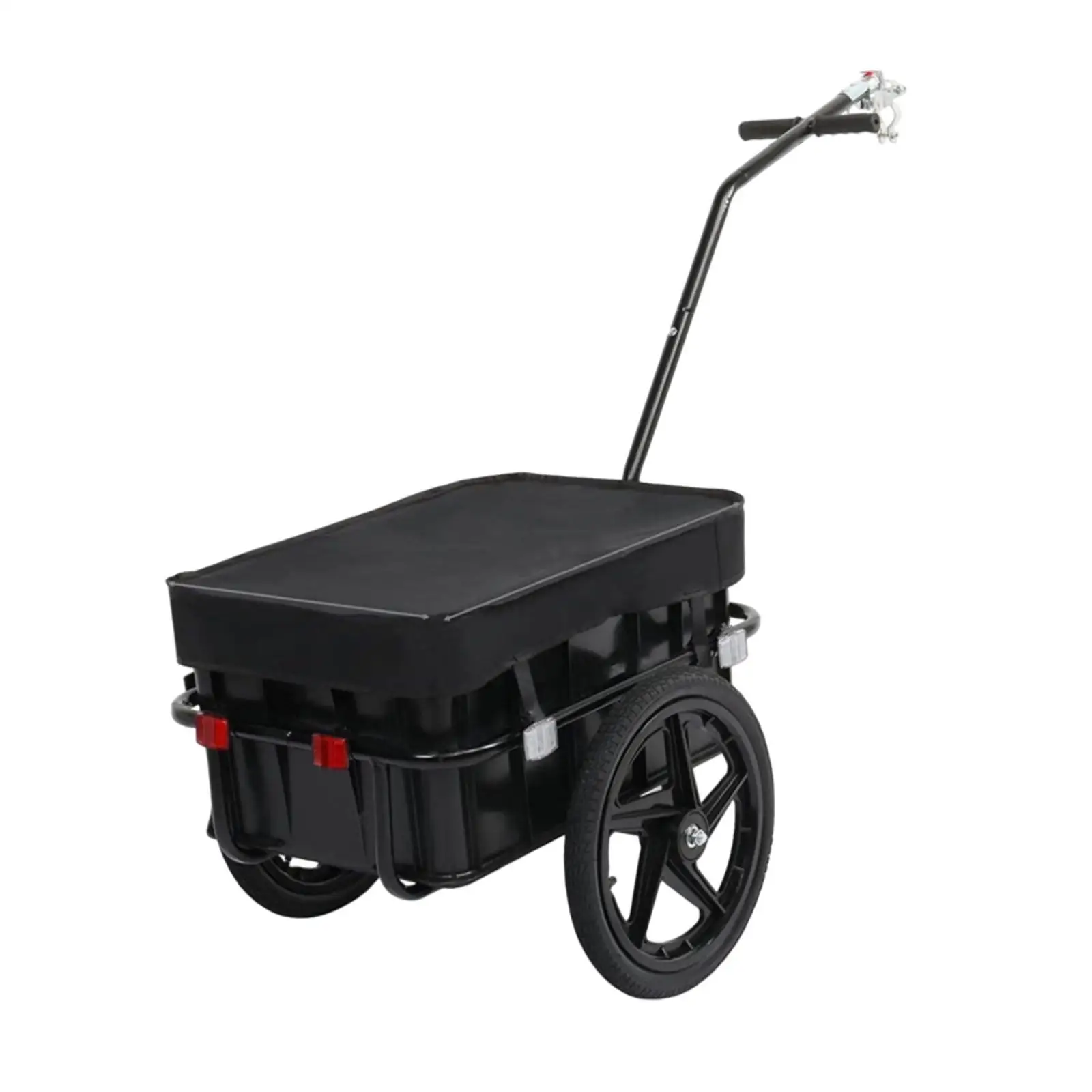 Bike Cargo Trailer Pet Trailer Detachable Heavy Duty Transport Travel Portable