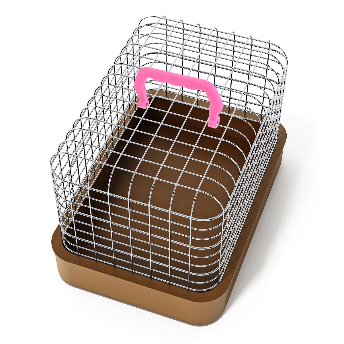 

10 Pcs Pet Portable Cage Handles for Crates Box Attachable Plastic to Dog Pink Grip Travel
