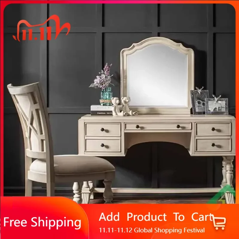 

Luxury Storage Vanity Table Stool Living Room Organizer Drawers Dresser Bedroom Storage Ergonomic Vestidores Unique Furniture