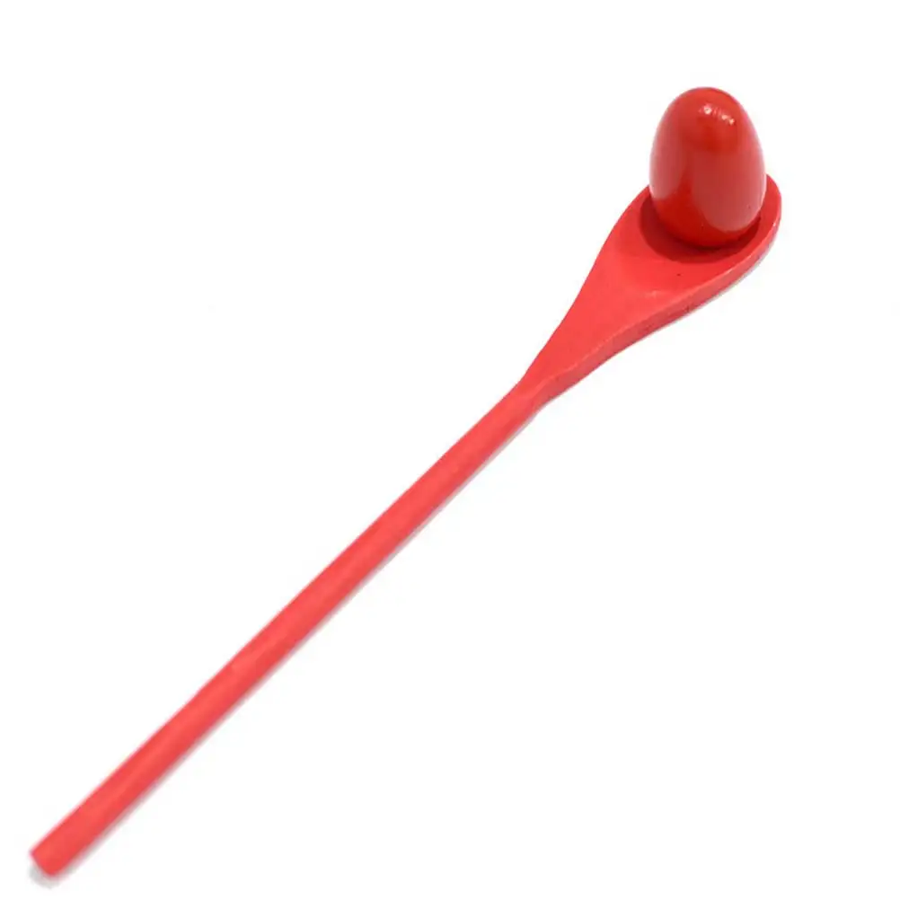 

Wooden Egg Spoon Relay Egg And Spoon Relay Race Race Kids Outdoor Playing Training Tool Sensory Integration Game Set