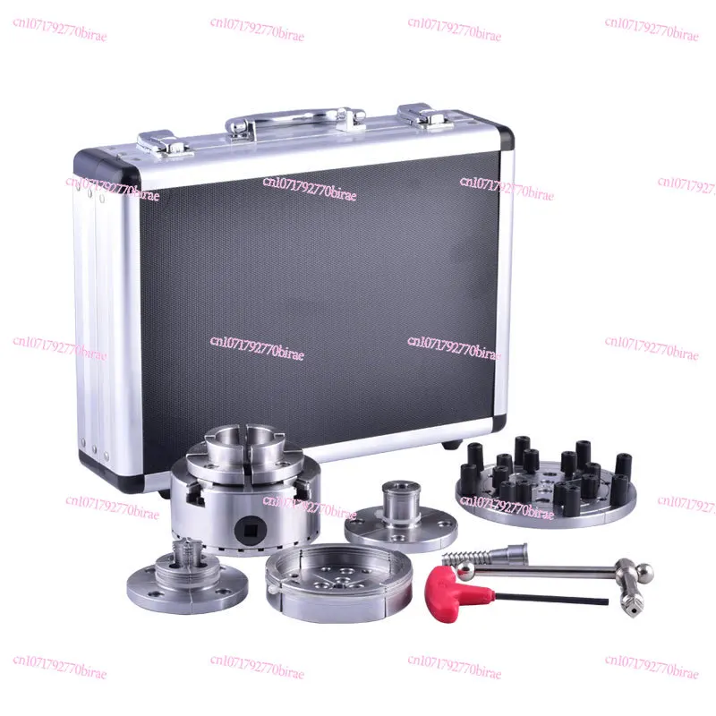 

4-Jaw Self-Centering Woodworking Lathe Chuck, 3.75-Inch Gear Set, Precision Woodturning Chuck Attachment