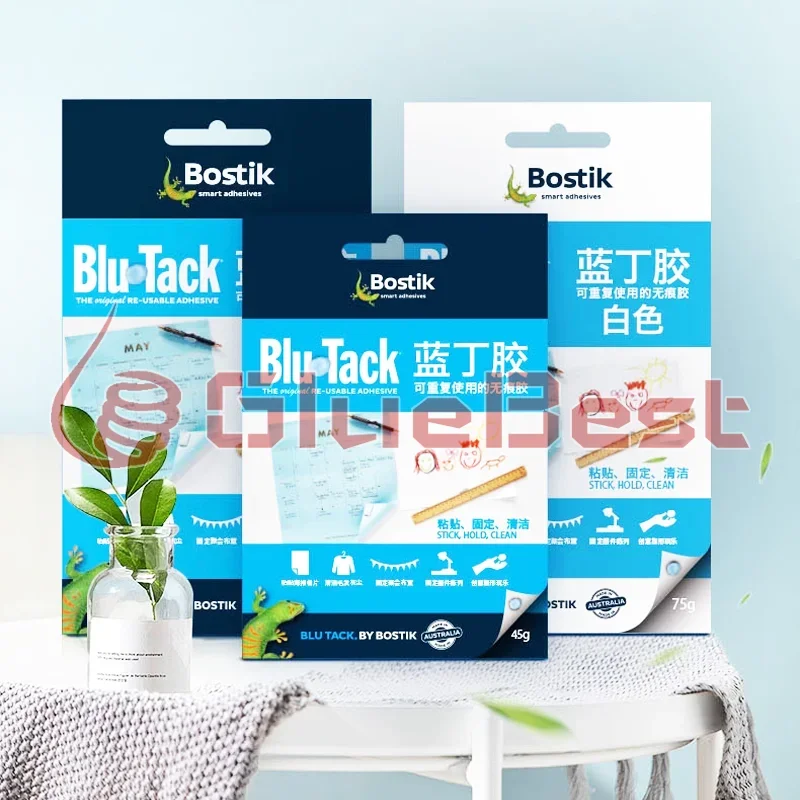 Bostik BlueTack حل لاصق متعدد الأغراض قابل لإعادة الاستخدام لجدران الصور DIY للتنظيف وتثبيت النماذج المنتج الأصلي #2