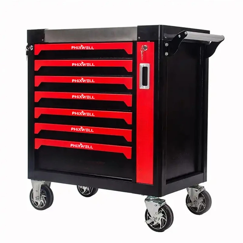 Tool Trolley Cabinet for Storage Auto Tools Set Cart Tool Set Tray Truck Auto Repair Workshop Hardware Toolbox Cart Repair