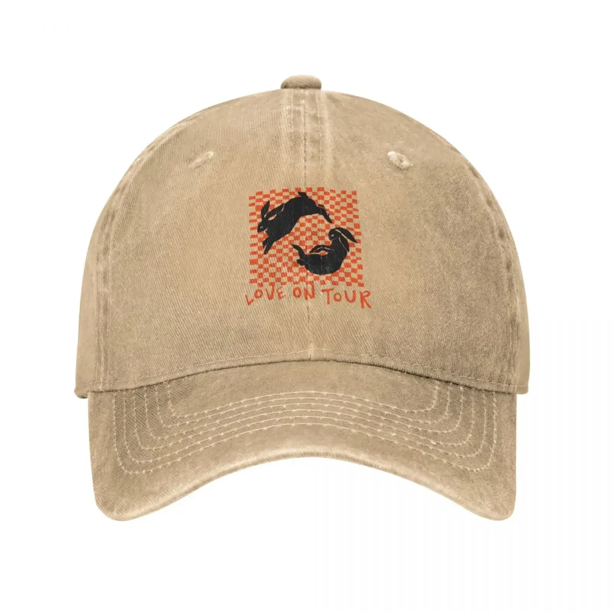 

LOVE ON TOUR BUNNIES Cowboy Hat fashion Christmas Hat Men'S Caps Women'S