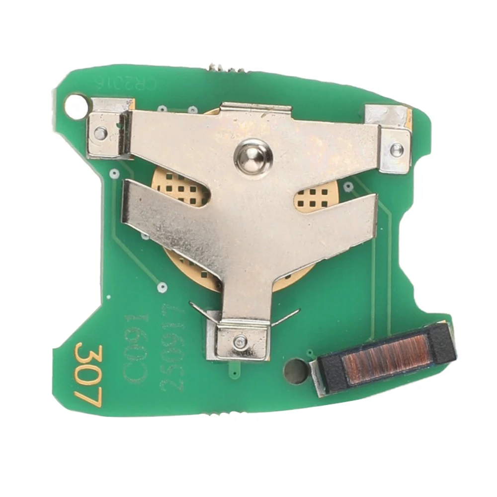 Jingyuqin 2 Pulsanti CHIEDERE Chiave A Distanza Fob Per PEUGEOT 206 307 433MHZ Con PCF7961 Transponder Chip