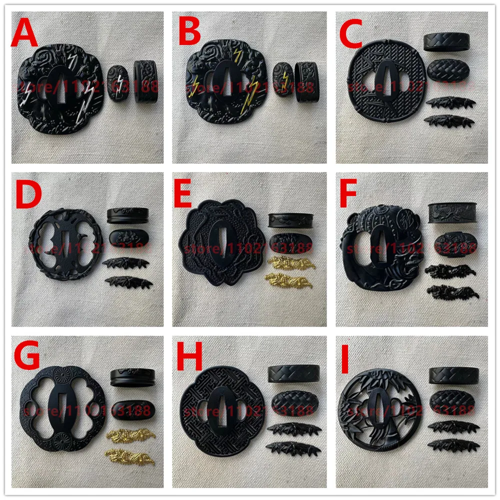 Samuraimiekan Tsuba-kädensuoja: Metallimateriaali