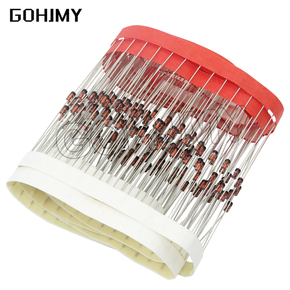 100PCS 1N4148 DO-35 IN4148 High-speed Switching Diodes New