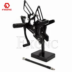 Z750 Rearset Footpeg For Kawasaki Z 750 2004 2005 2006 Adjustable Motorcycle Aluminum Footpegs Footrest Foot Peg Rearset
