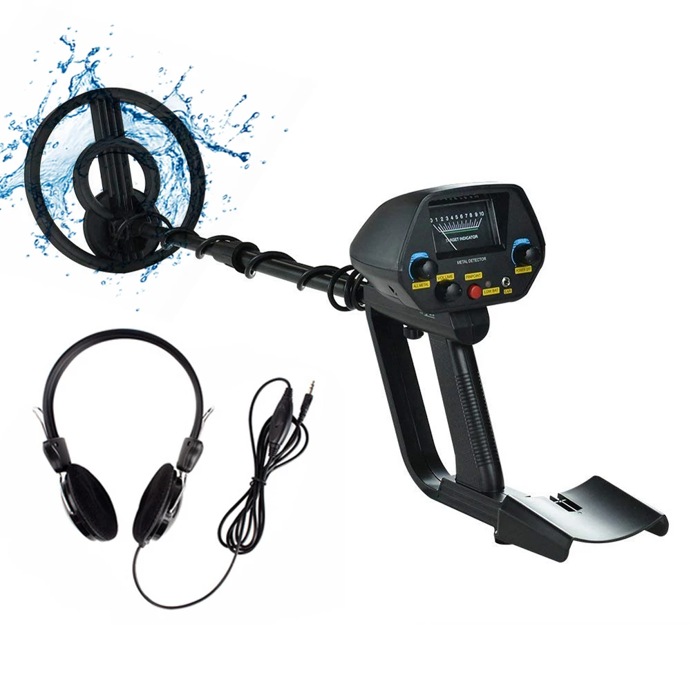 Lihgt Weight Metal Detector MD-4080 High Sensitivity Underground Treasure Hunter Gold Detector Digger Tracker