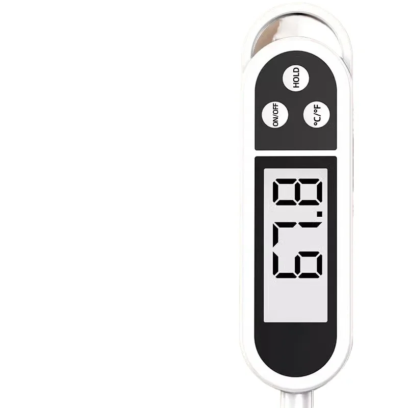 

Food Thermometer Water Temperature Meter Oil Temperature Meter Milk Temperature Bread Baking Kitchen Electronic Probe Type