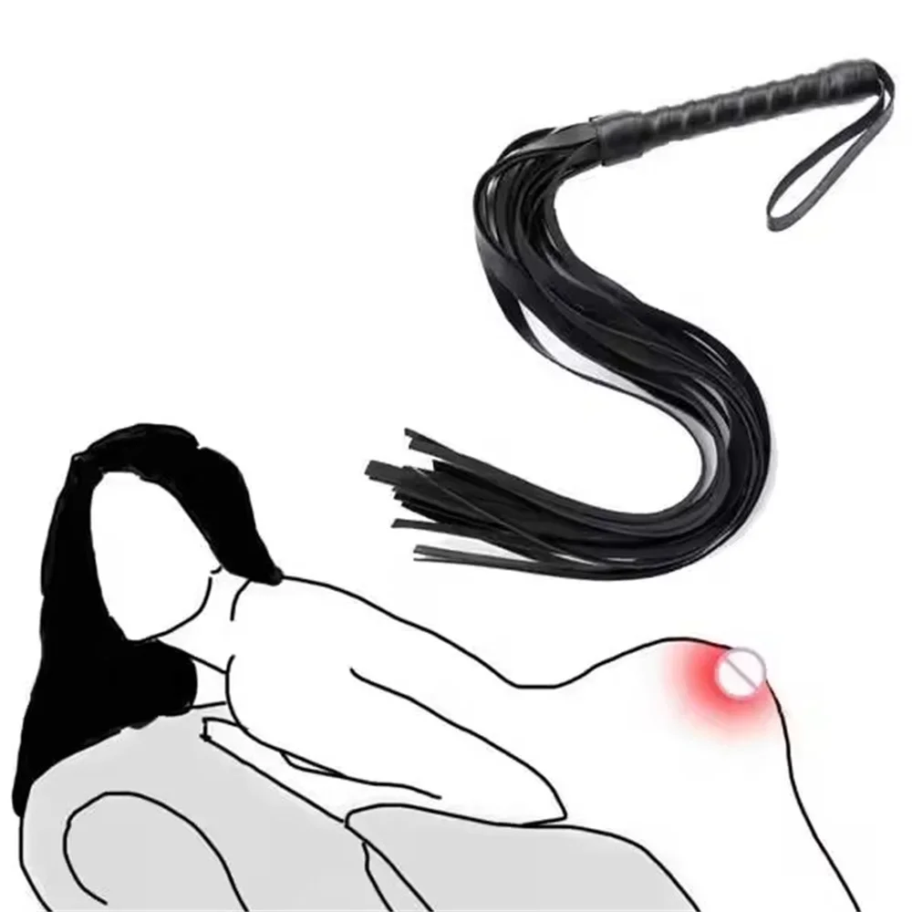 BDSM Sex Whip para Mulheres, Escrava Sexy Erótica, Pá Espancada, Acessórios Sexuais, Casais, Flogger Adulto, Bondage Fetichista, Arnês