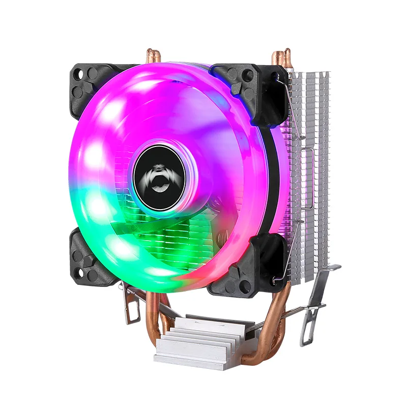 2 Heat Pipe Computer CPU Cooling Fan Suitable For Installing LGA2011 x79 x99 e5 2066 2099 e3 AMD Efficient Heat Dissipation