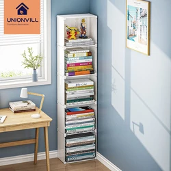 Home Furniture Bookstore Shelf Bookcase For Books Floating Bookshelf Multi Story Storage Toy Desk Against The Wall Room Shelves