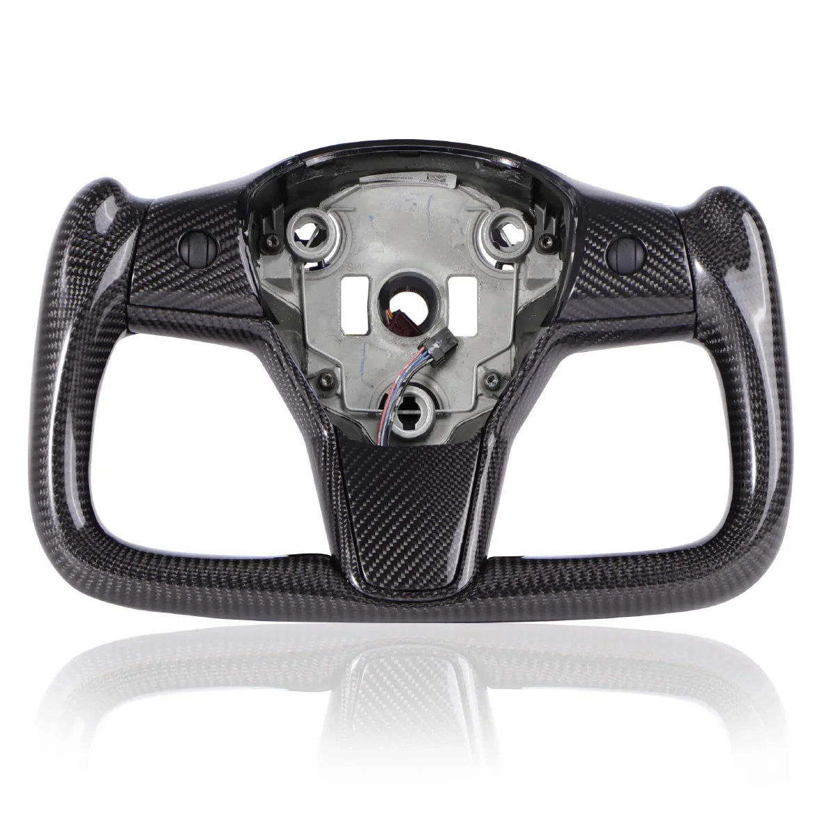 

Model 3/Y Full Carbon Fiber Yoke Steering Wheel [Style 29]