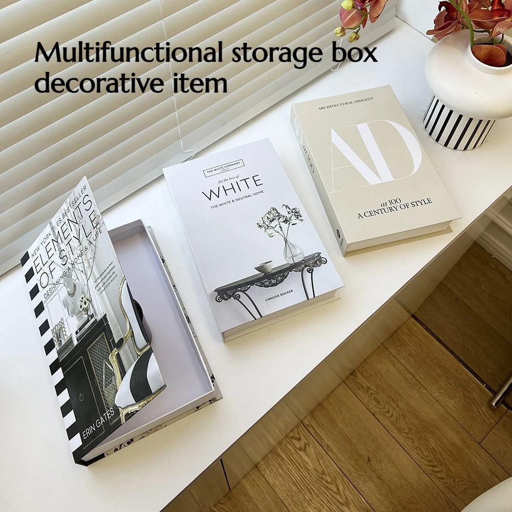 

Simple Home Magazine Storage Box Living Room Storage Fashion Multi-functional Home Decoration Table Bookshelf Decoration