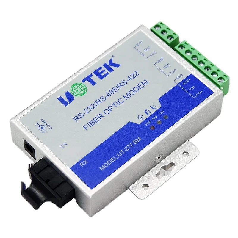Multimode SC FC ST RS232 RS485 RS422 Fiber Converter Serial Single-mode Dual Fiber Transceiver Optic Converter
