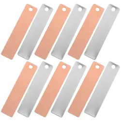 Copper Sheet Zinc Strip Anode For Electroplating Plate Zinc Copper Anode Sheet DIY Fruit Consumables Strips Science Experiments