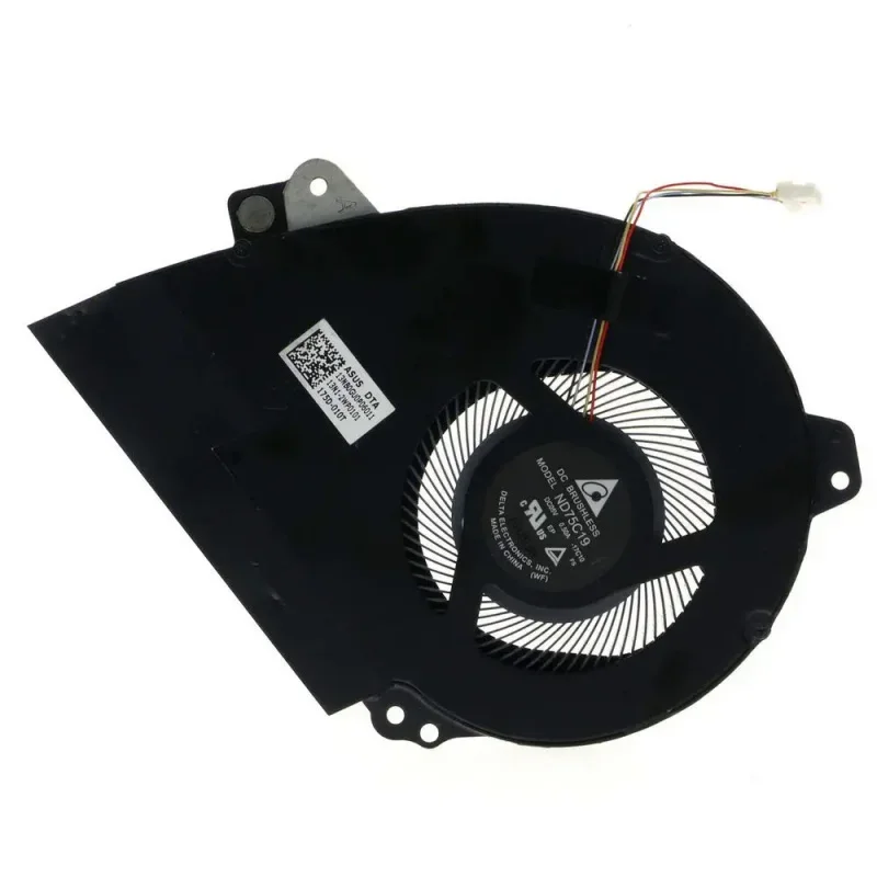 Laptop CPU cooling cooler fan for Asus ROG Zephyrus gx501 gx501v gx501vsk Nd75C19-17C10