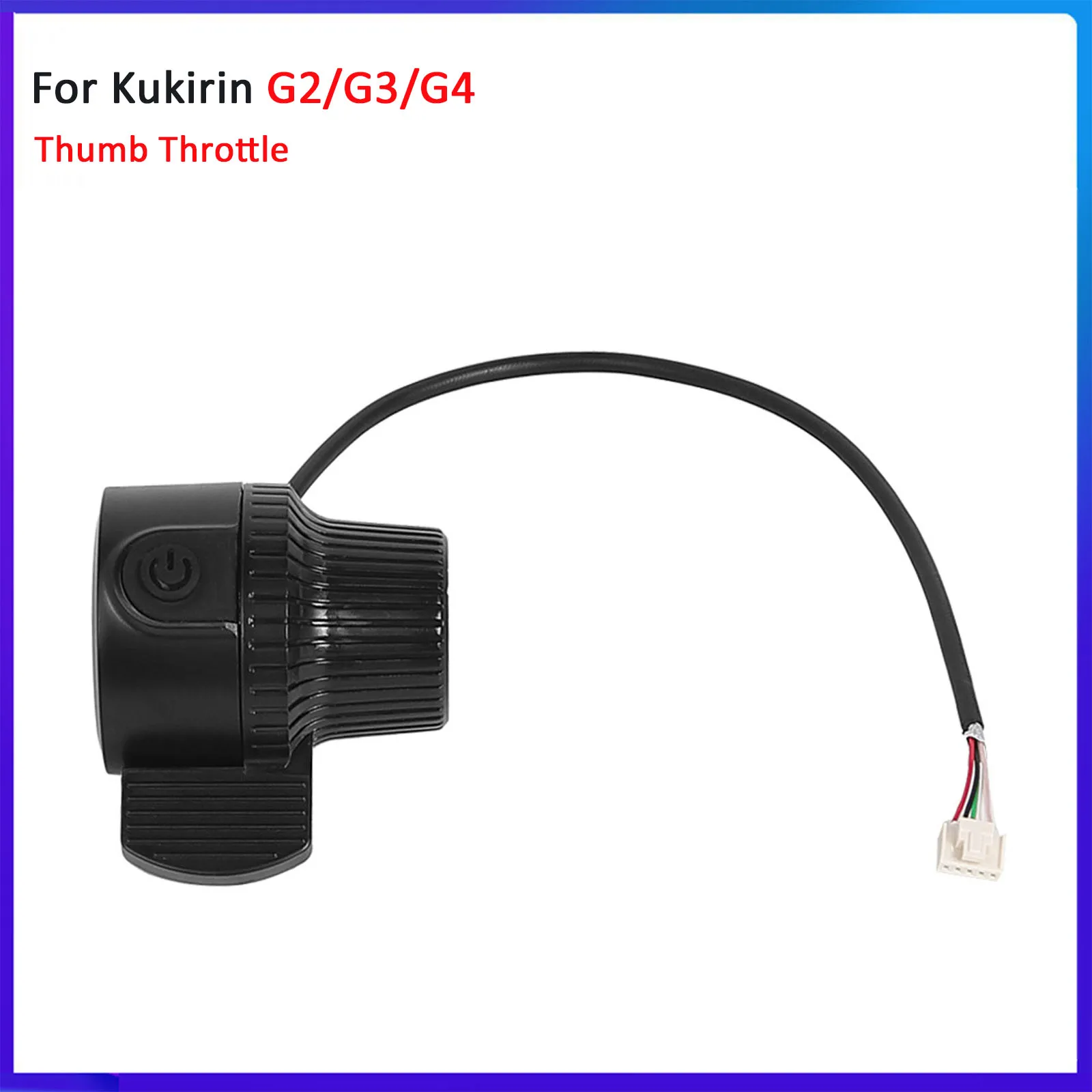 Image of Daumengashebel-Fingergasgriff für KuKirin G2/G3/G4 Elektroroller – Ersatzteil für Geschwindigkeitsregelung und Drehgriff