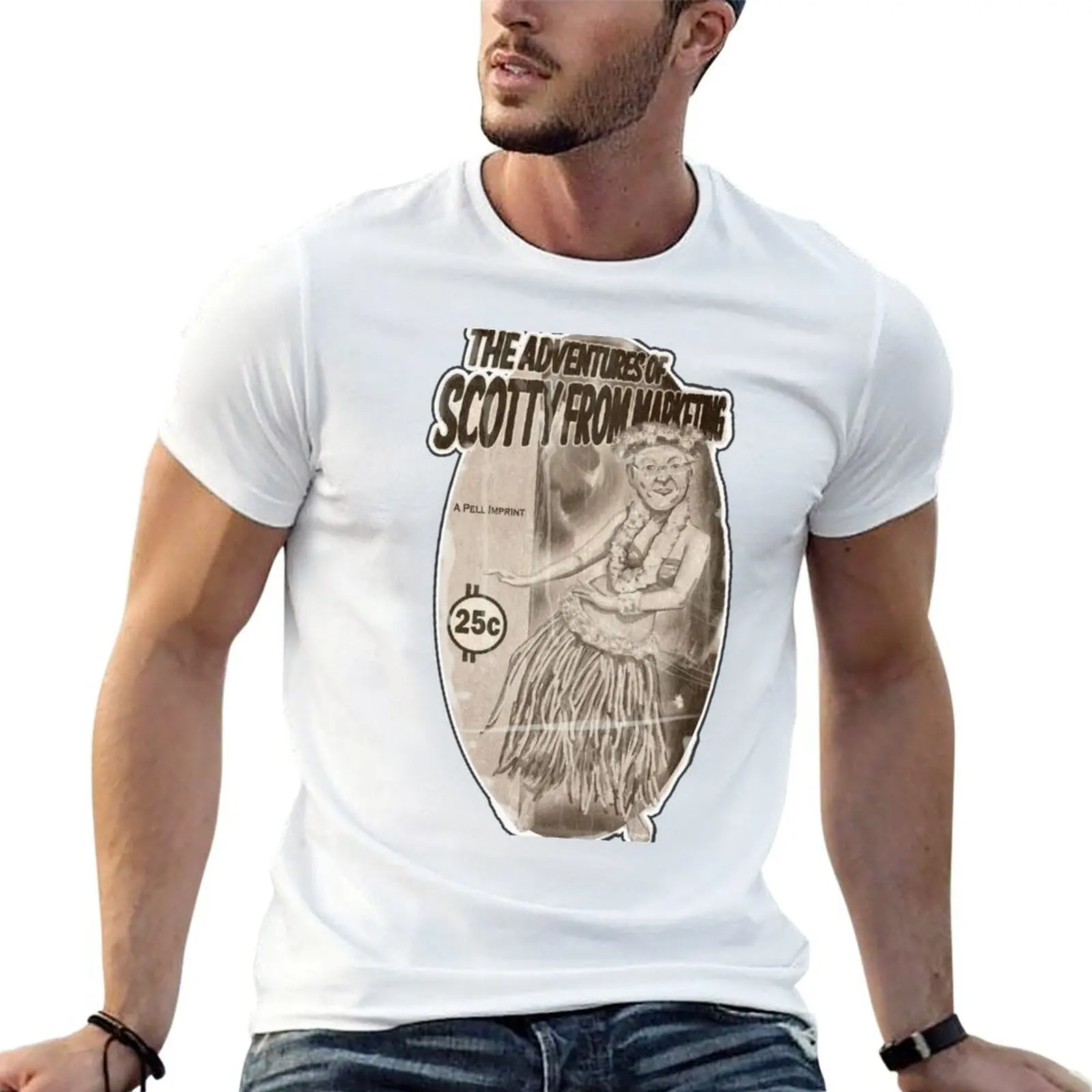 

The Adventures of Scotty from Marketing T-Shirt anime t shirts oversize man t shirts graphic cotton t shirt pack T-shirt