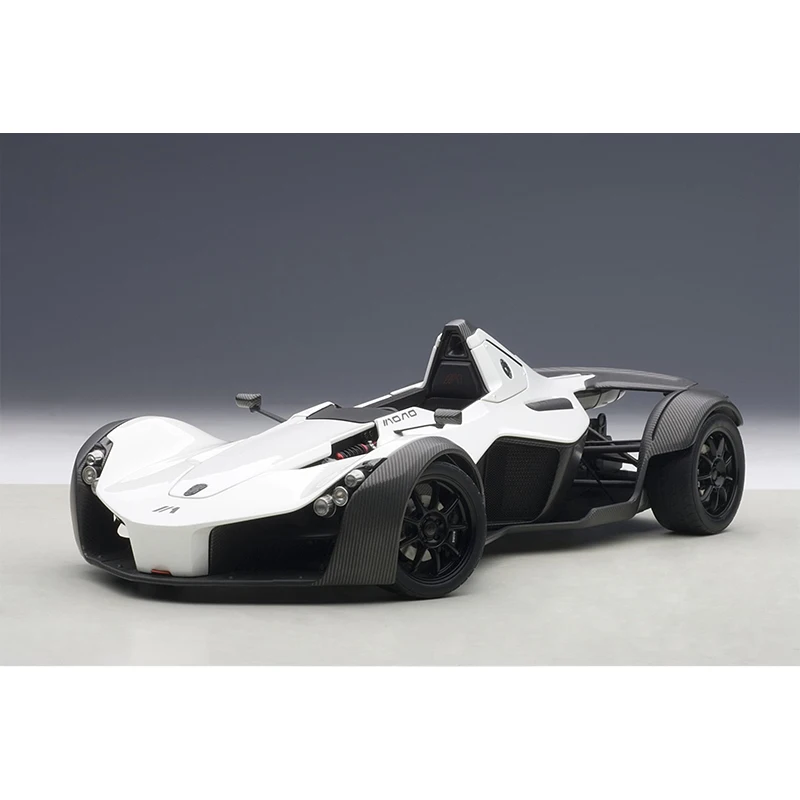 Autoart BAC MONO 1/18 รุ่นรถ METALLIC Blue/Pearl White/สีดํา/สีแดง/สีเขียว/Gunmetal สะสมรถ Diecast