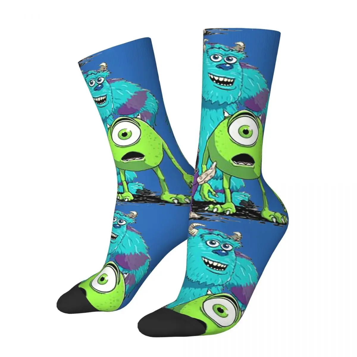 Fashion Men's Socks Crazy Monsters Inc University Sullivan Boo Sock Polyester Graphic Women's Socks Spring Summer Autumn Winter