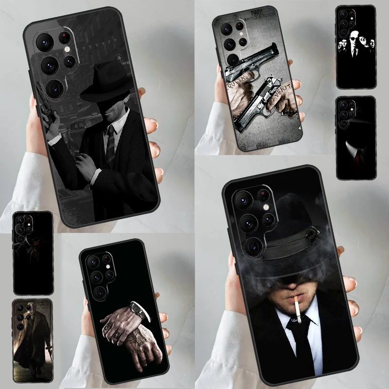 Russian Mafia Case For Samsung Galaxy S22 S23 S24 Ultra S8 S9 S10 Plus Note 10 20 Ultra S20 S21 FE Cover