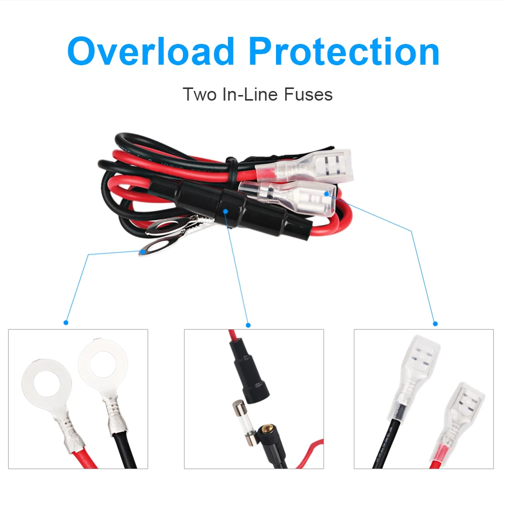 12V Marine USB Outlet Socket Panel 2 in 1 led Digital Voltmeter 4.2A Dual USB Ports Waterproof Charger for Car Motorcycle ATV