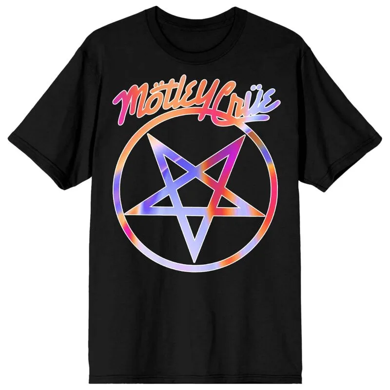 Mötley Crüe World Girls Tee, Glam Rock T-Shirt with Pin-Up Girls & Globe Print, Band Fan Merch