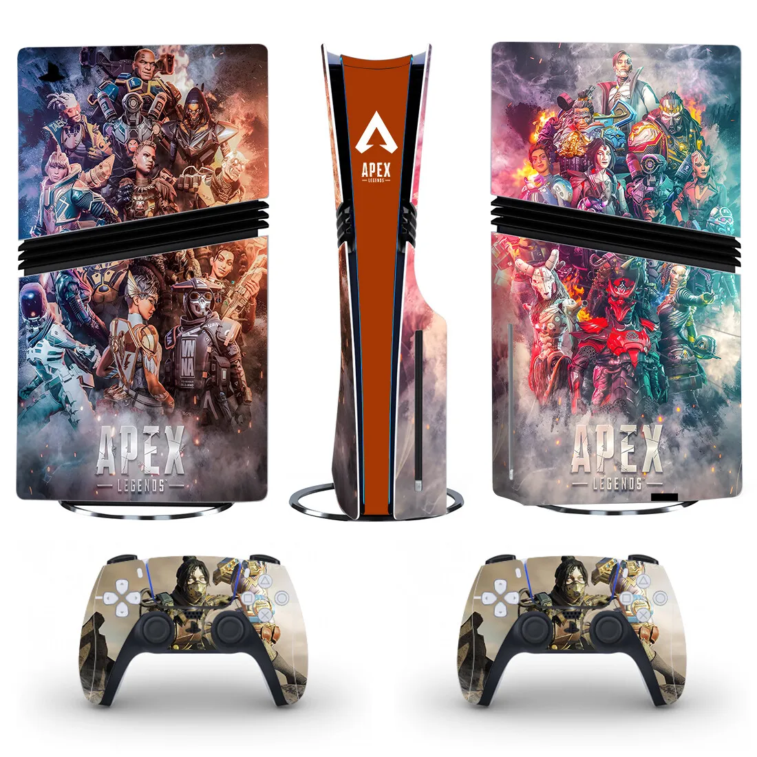 adesivo-de-vinil-para-console-e-2-controles-ps5-pro-skin-decalque-para-apex-legends-ps5-pro-versao-com-disco