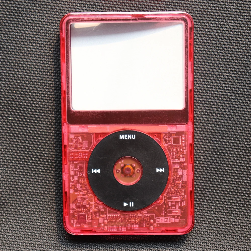 iPod Classic Klare Frontplatte Clickwheel-Tasten-Gehäuseabdeckung für 6. und 7. Generation 80GB 120GB 160GB – Detail 3