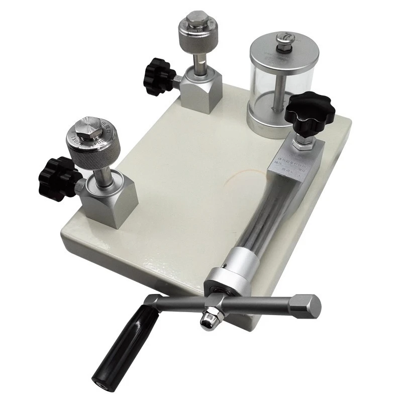 

Desktop Hydraulic Calibration Bench Hydraulic Source Pressure Detection Device Calibration Bench Pressure Gauge Calibrator