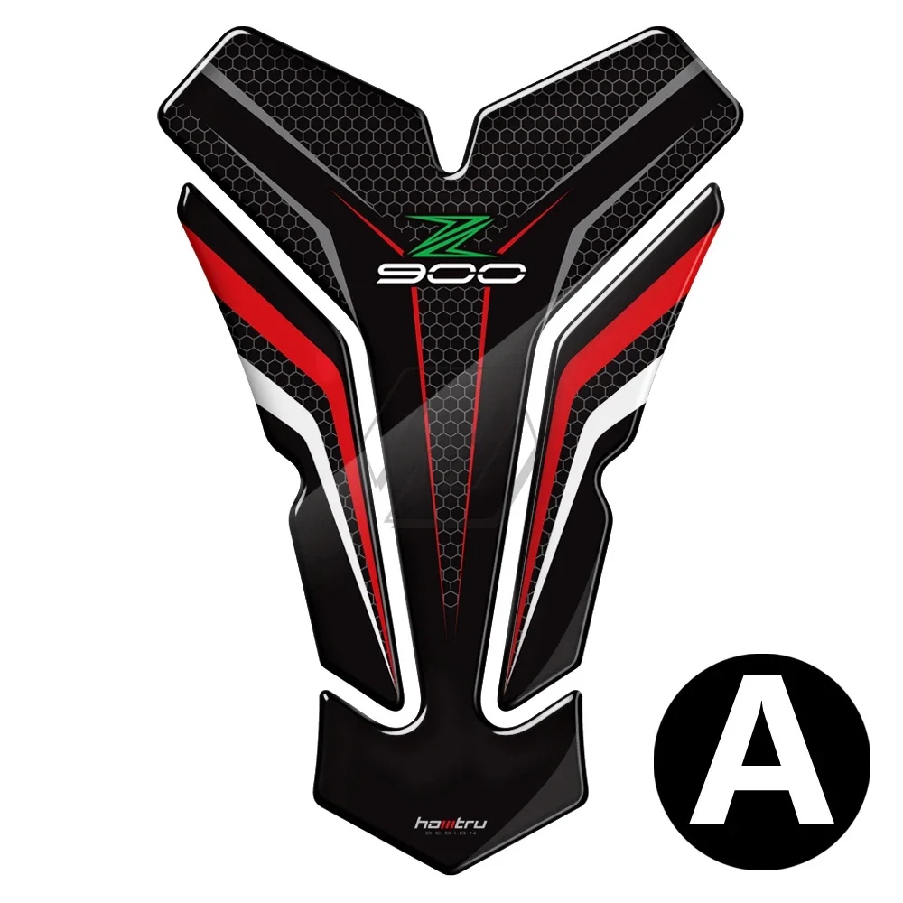 For Kawasaki Z900 RS/ABS From 2017 3D Motorcycle Tank Pad Protector Sticker