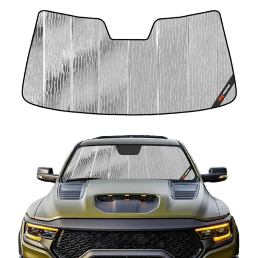 

Windshield Sun Shade for Dodge Ram 1500, Ram 1500 Classic 2019-2024 Window Sunshade - AstraGuard