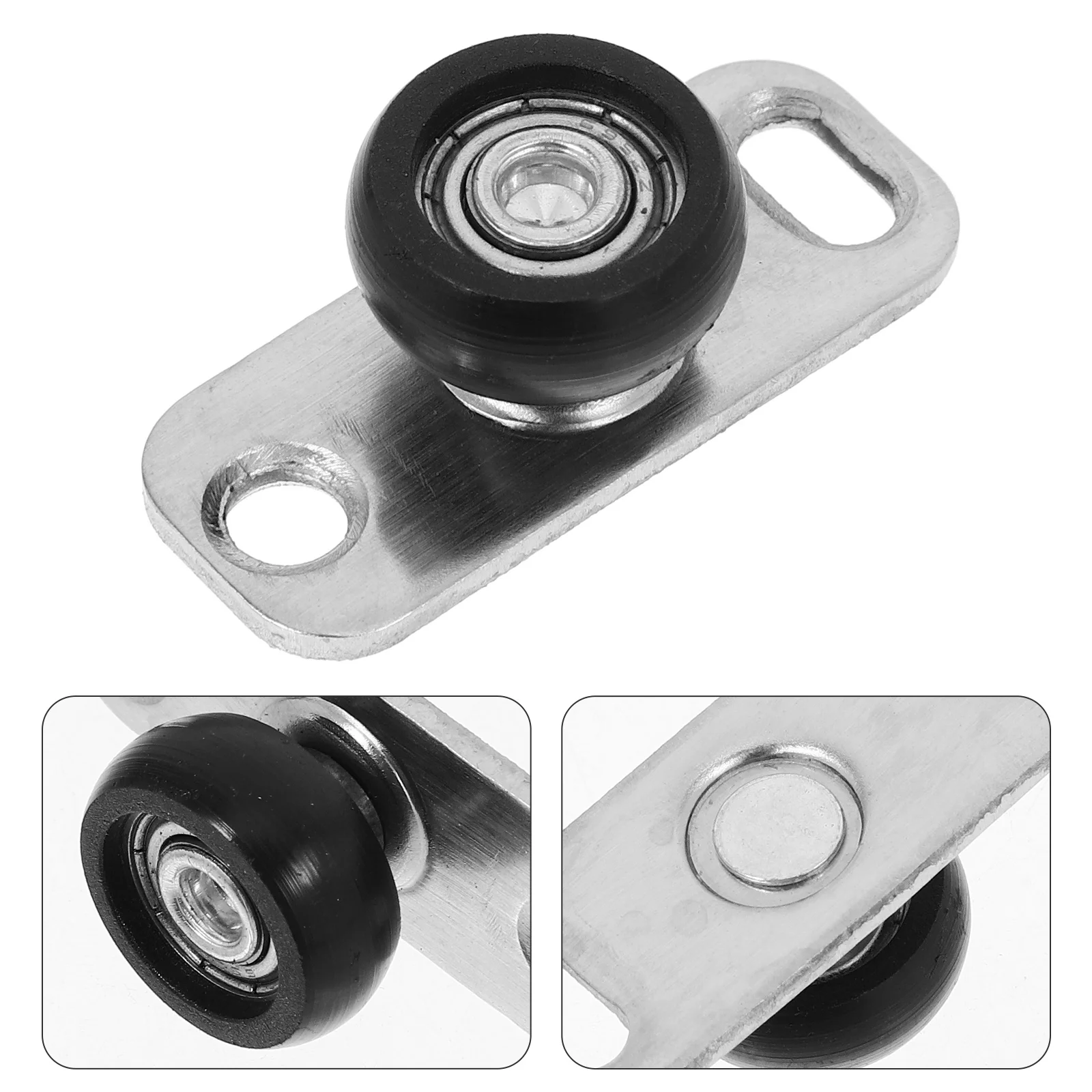 

Swing Stopper Sliding Doors Floor Guides Barn Bottom American Style Stainless Steel Mount Bearing Retainer