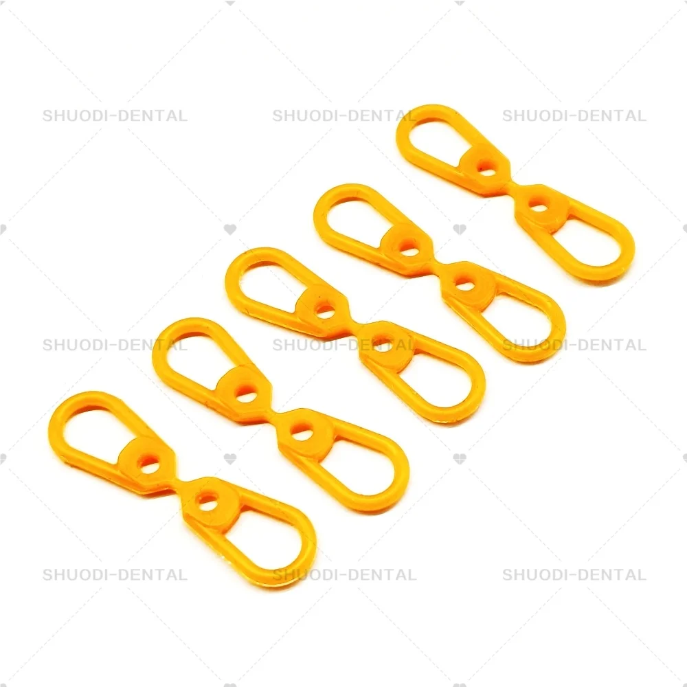 20 Pc/box Lab Elastic Rubber Fixing Wedges Tooths Separator Lab Wedge Matrix Bands Matrices Autoclavable/ Lab Tool