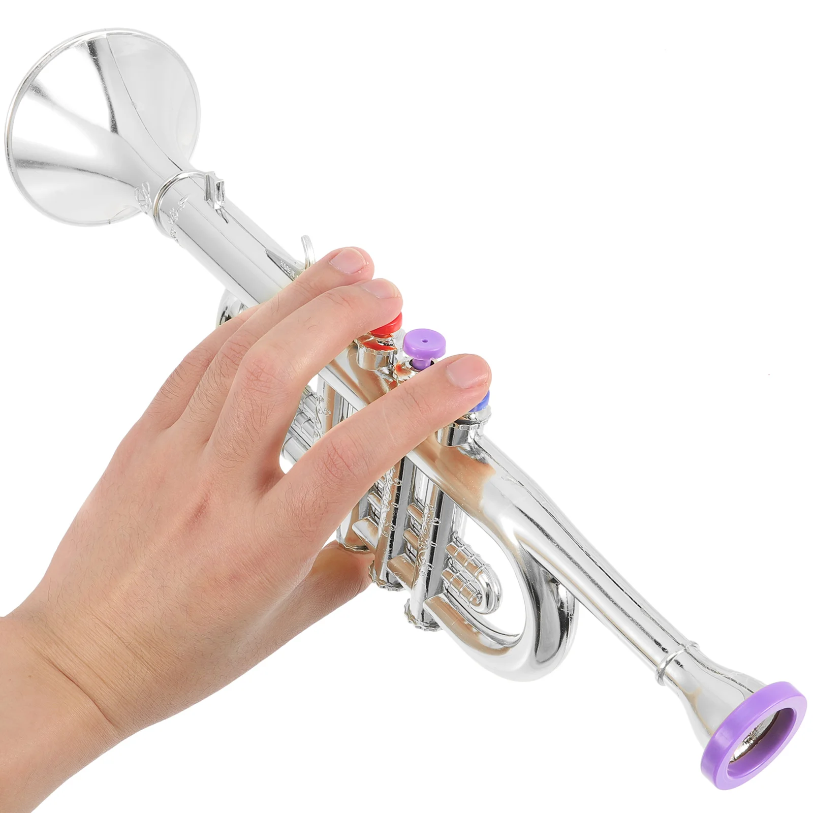 Saxofón de juguete, instrumentos musicales para adultos, rompecabezas, Abs dorado, trompeta realista para niños