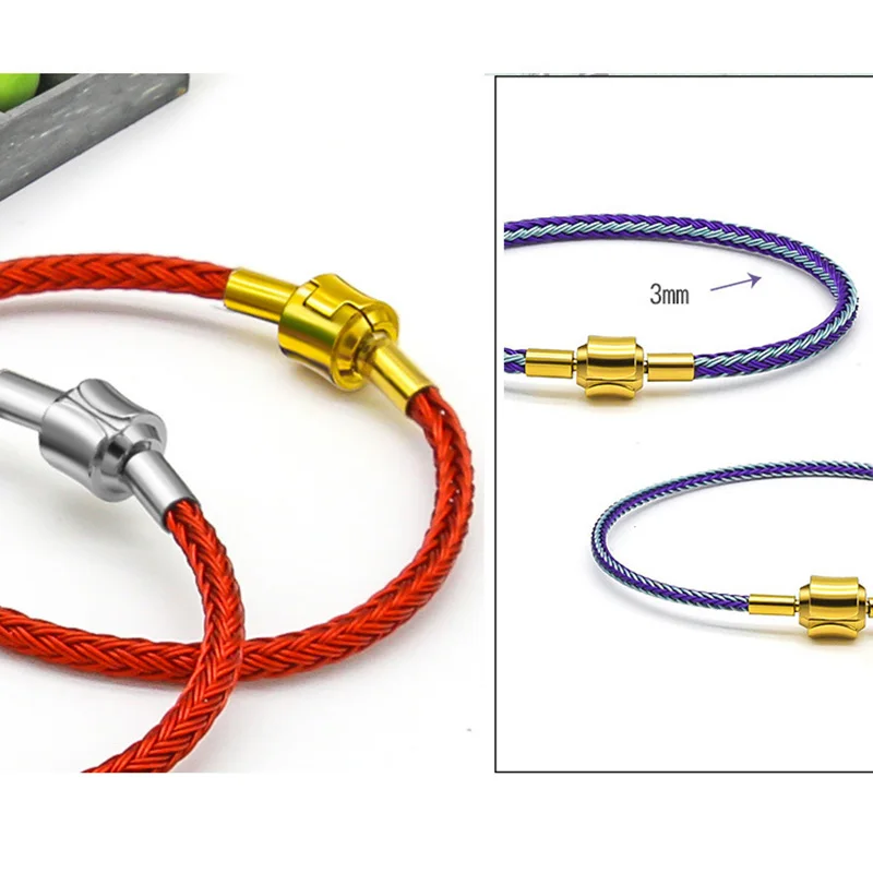 Luxury 3mm Stainless Steel Gold silver Color Snake Chain Bracelet Bangle for Women Authentic Charm Jewelry Pulseira Gift Jewelry