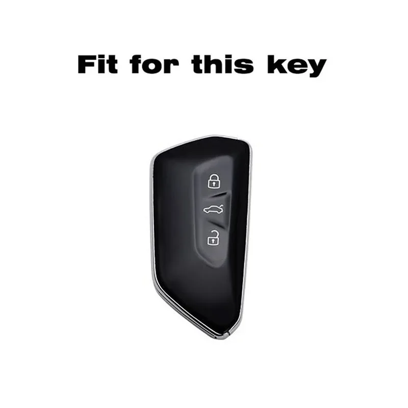 

Fashion TPU Car Key Case For VW Volkseagen Golf 8 MK8 ID.3 ID.4 Cupra Skoda Octavia A8 SEAT Leon MK4 2020 2021 Formentor Tarraco