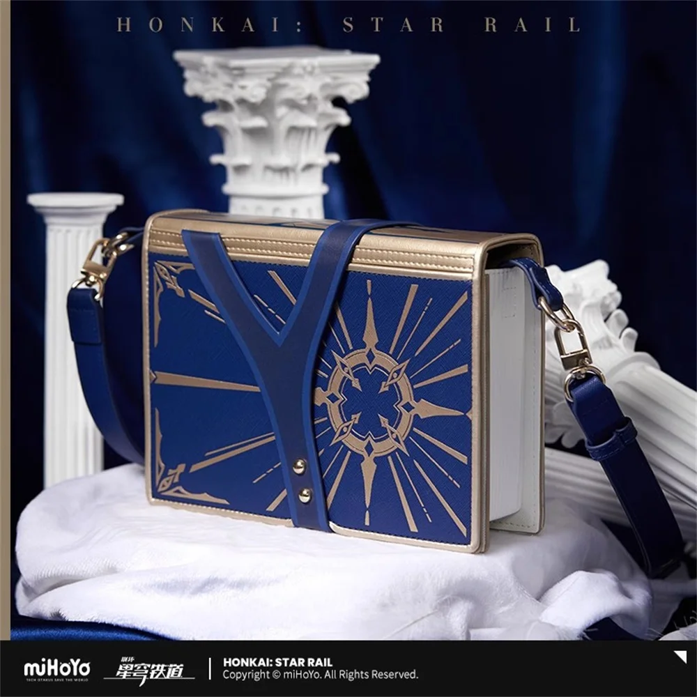 miHoYo Official Game Honkai: Star Rail Sunday Book Corssbody Bags For Women Men Shouder Bag Lolita JK Prop Cosplay Gift