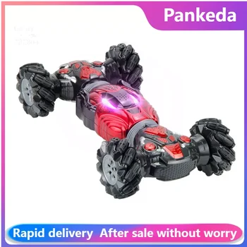 4WD RC Car 2.4GHz Remote Control Drift Stunt Car Amphibious Double-sided Tumbling Driving Off-Road Vehicle Car Toys Gift for Children