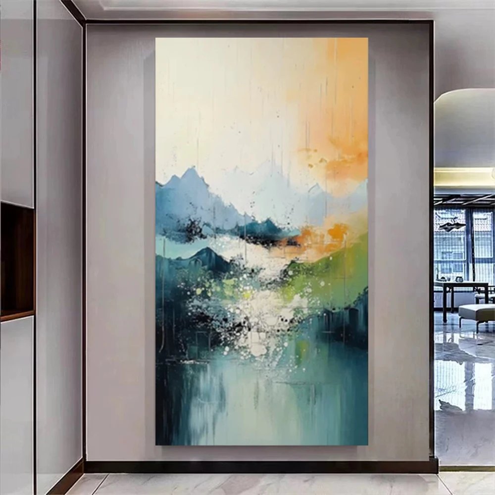 Contemporary Abstract landscape Canvas Oil Paintings Modern The Composition Is Clever Wall Art Pictures for Home Decor Painting