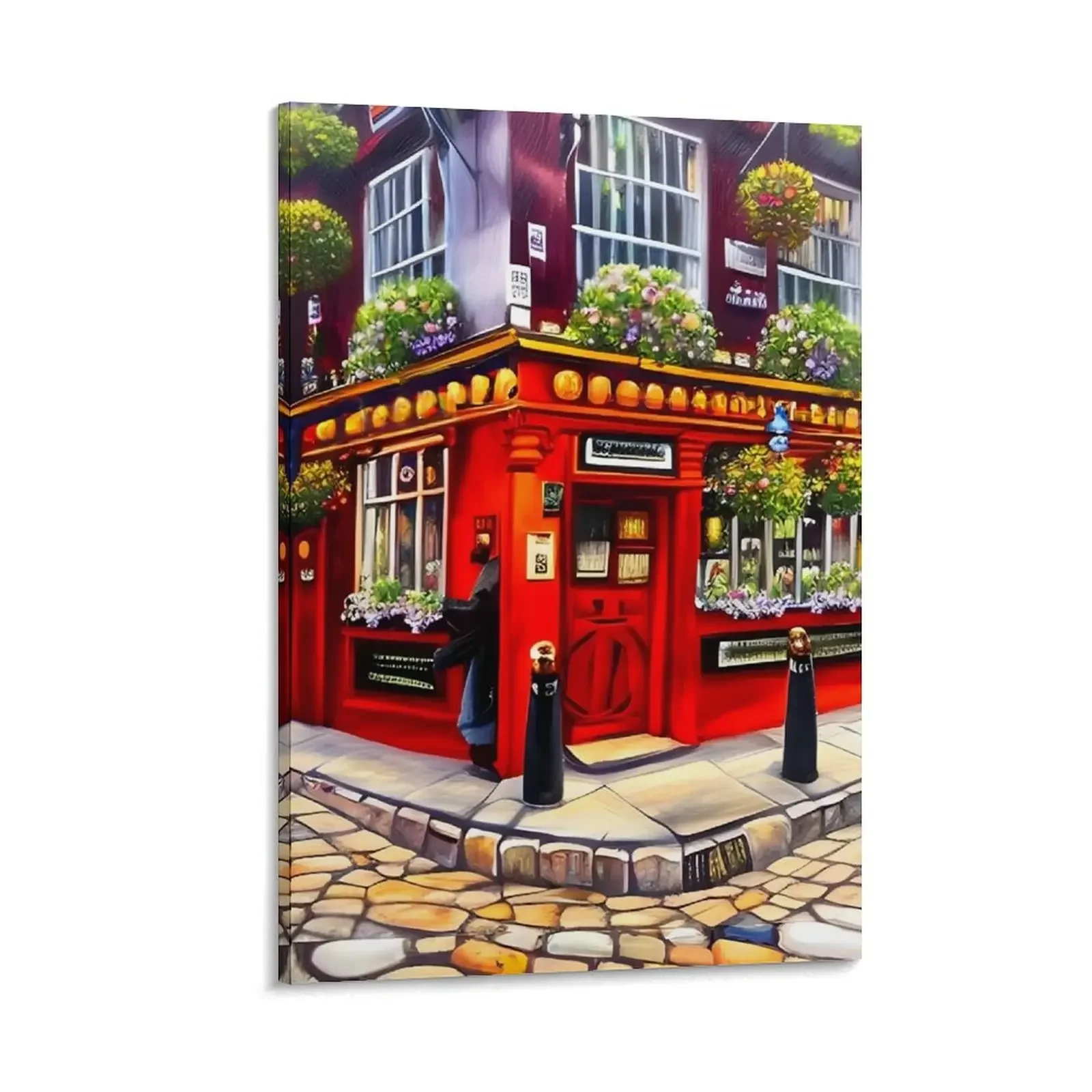 

Inspired by the Temple bar in Ireland Canvas Painting Decorative paintings Decoration for home decor