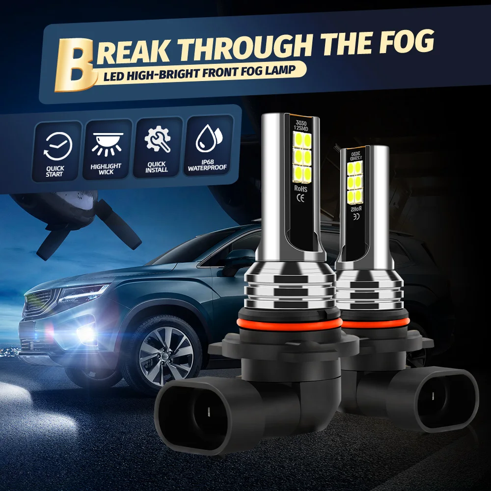 H11 9005 HB3 Canbus Car LED Headlight Bulb 360W 60000LM Auto Light 6000K 12V For Toyota Sequoia 2008-2014 2015 2016 2017 2018