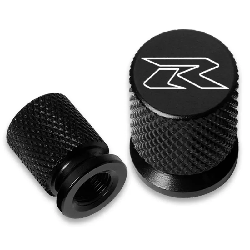 For SUZUKI GSXR 250 400 600 1000 750 GSR750 GSR 750 1000R Motorcycle Wheel Tire Valve Caps Tyre Stem Covers Airdust Waterproof