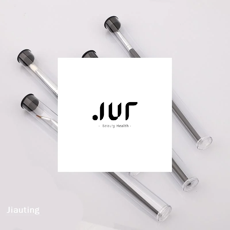 กล่องใส่ปากกาแบบหมุนได้ ทำจากพีวีซีใส สำหรับใส่แปรงแต่งหน้า กล่องของขวัญ บรรจุภัณฑ์ปากกา น้ำหนักเบา รูปทรงกระบอก