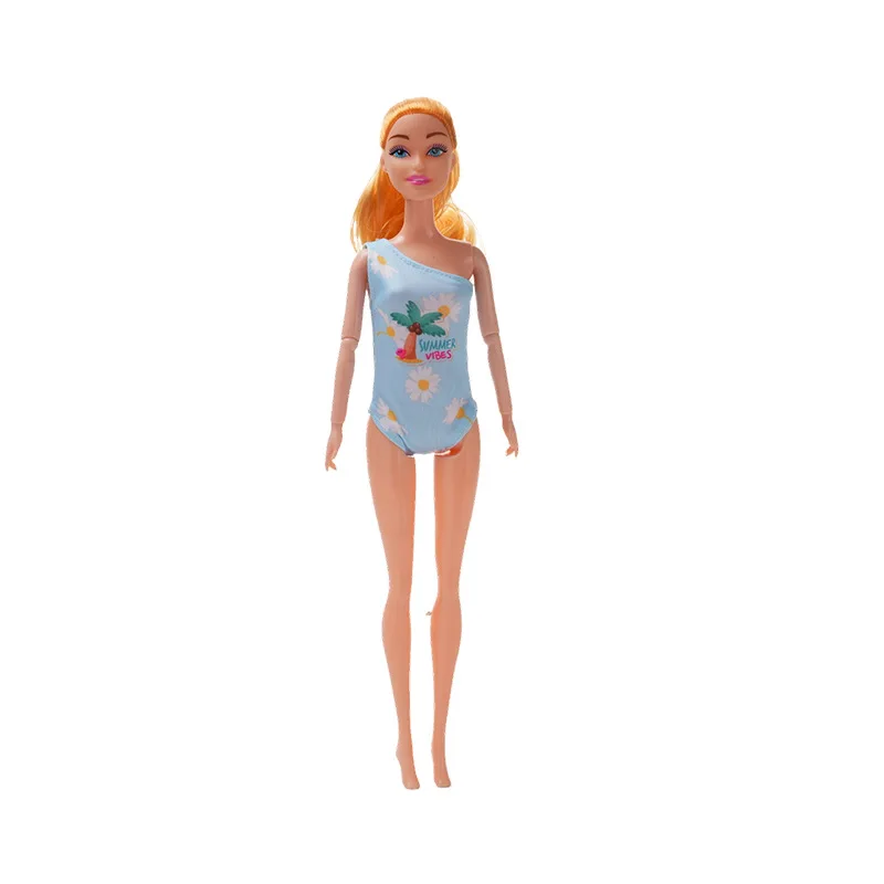 1/6 bjd 30cm boneca mudança de moda maiô conjunto de roupas de biquíni meninas brincam de casa